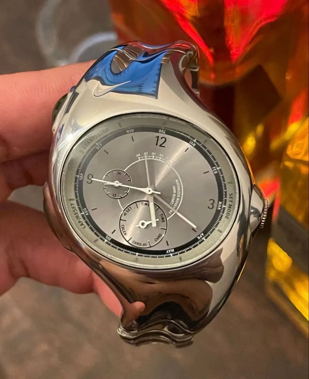 relógio nike triax armored chrono