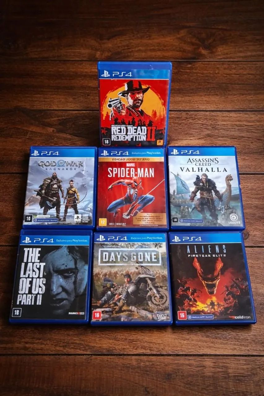 Vendo jogos Atuais Ps4 150 reais cada