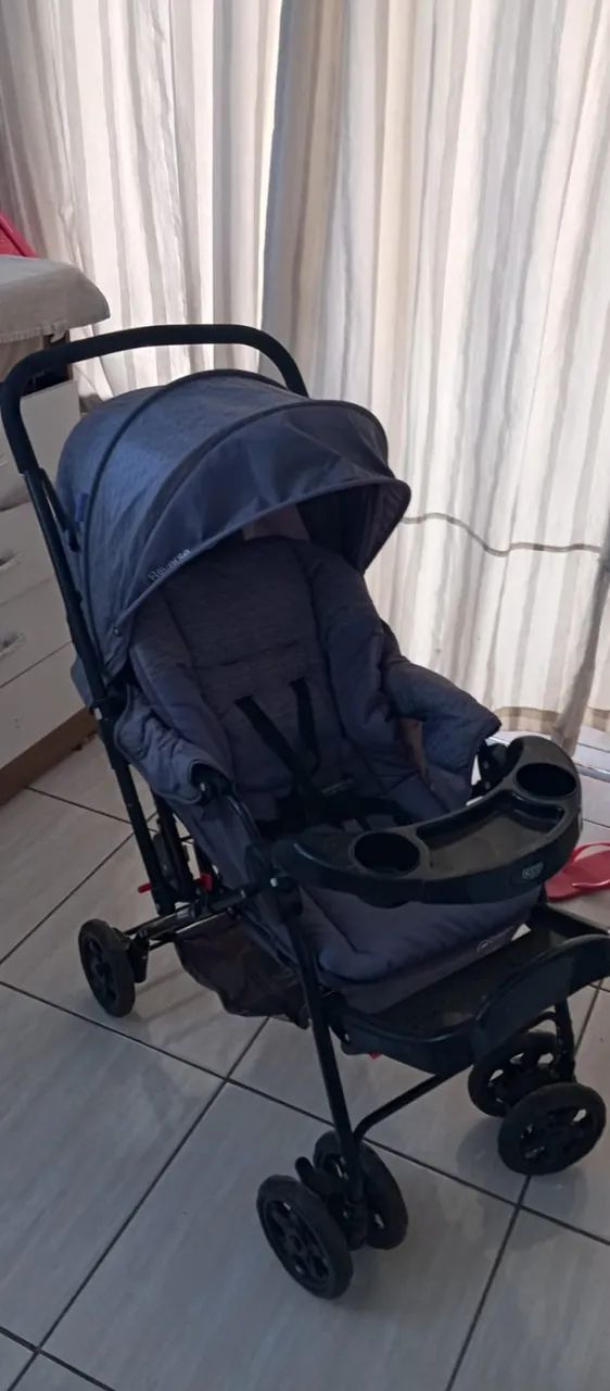 Berço com colchão+carrinho de bebê+bebê conforto  - Foto 4