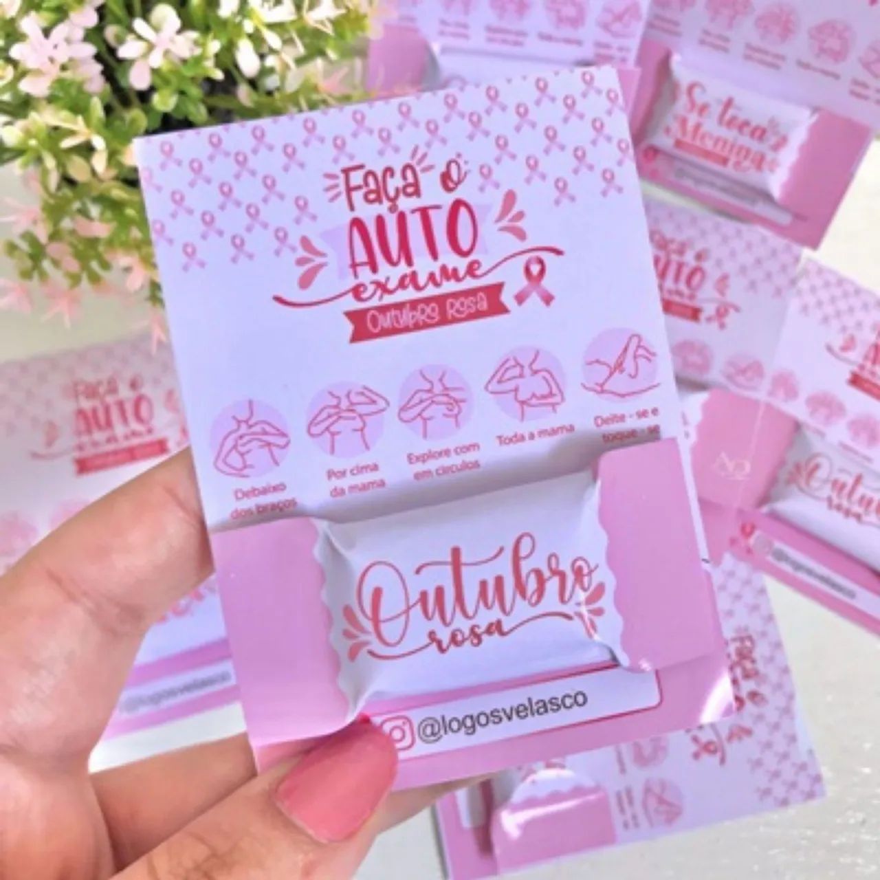 ? LEMBRANCINHAS PERSONALIZADAS ? OUTUBRO ROSA ? - Foto 3