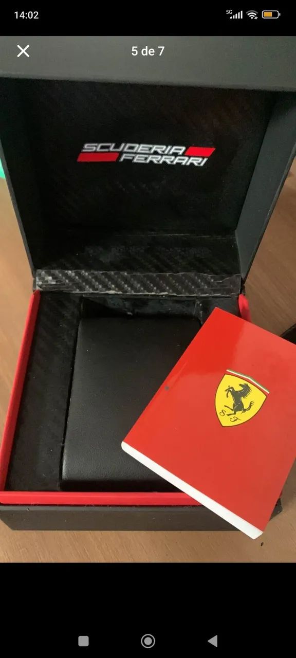 Relógio Scuderia Ferrari original 2014 - Foto 4