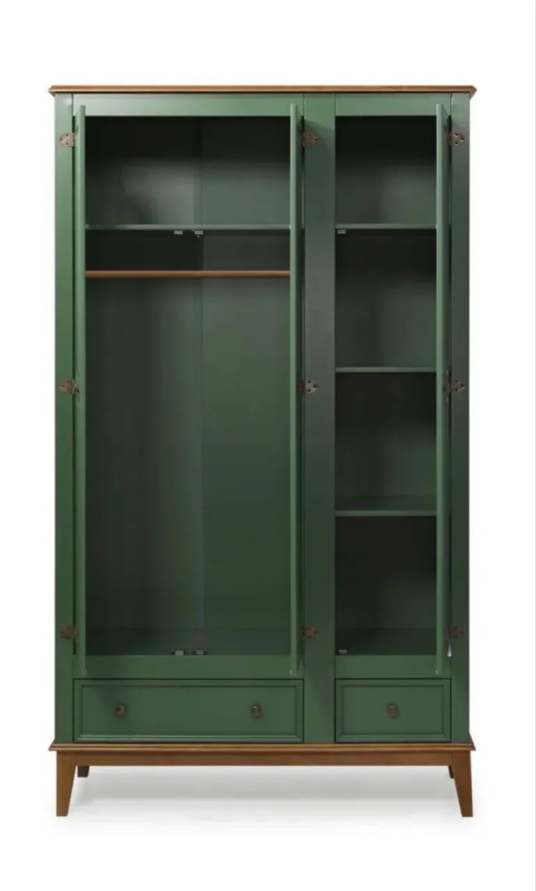 Guarda-roupa de madeira maciça  - Foto 2