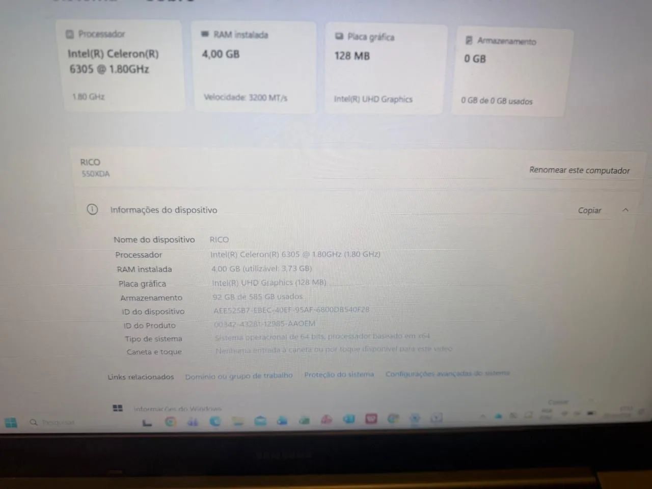notebook Samsung  - Foto 5