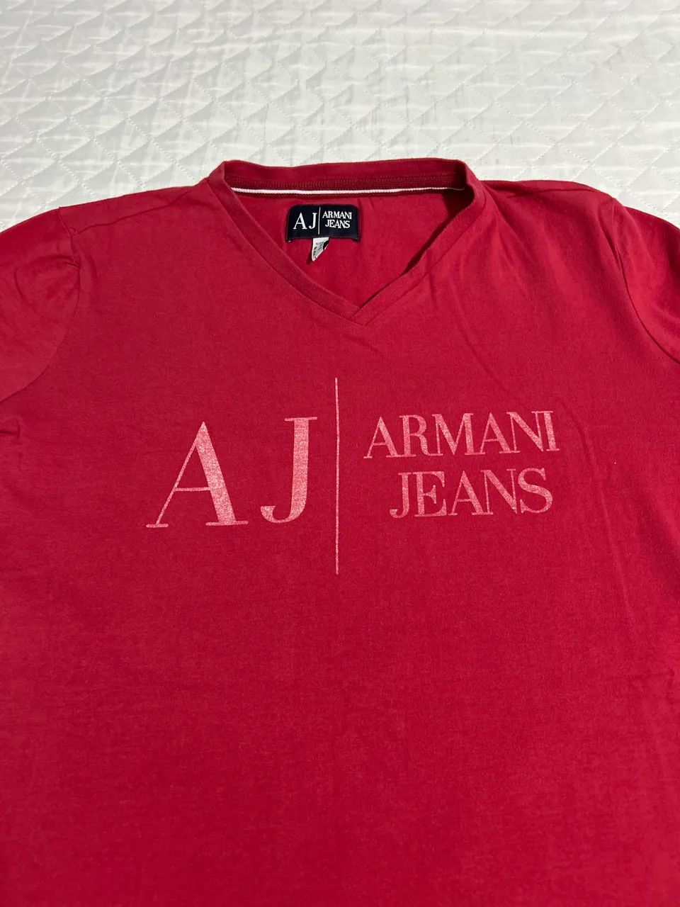 Camisetas Armani Jeans masculinas - Foto 2