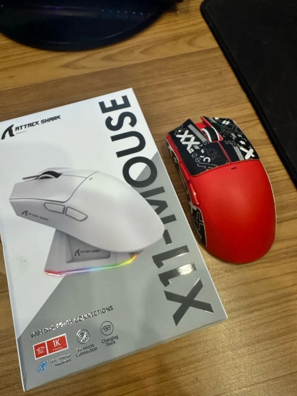 Mouse gamer atack shark 