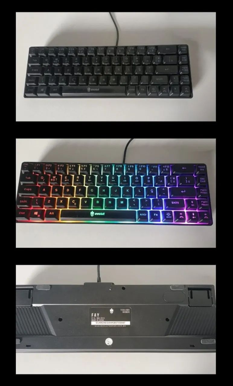 Teclado Gamer 