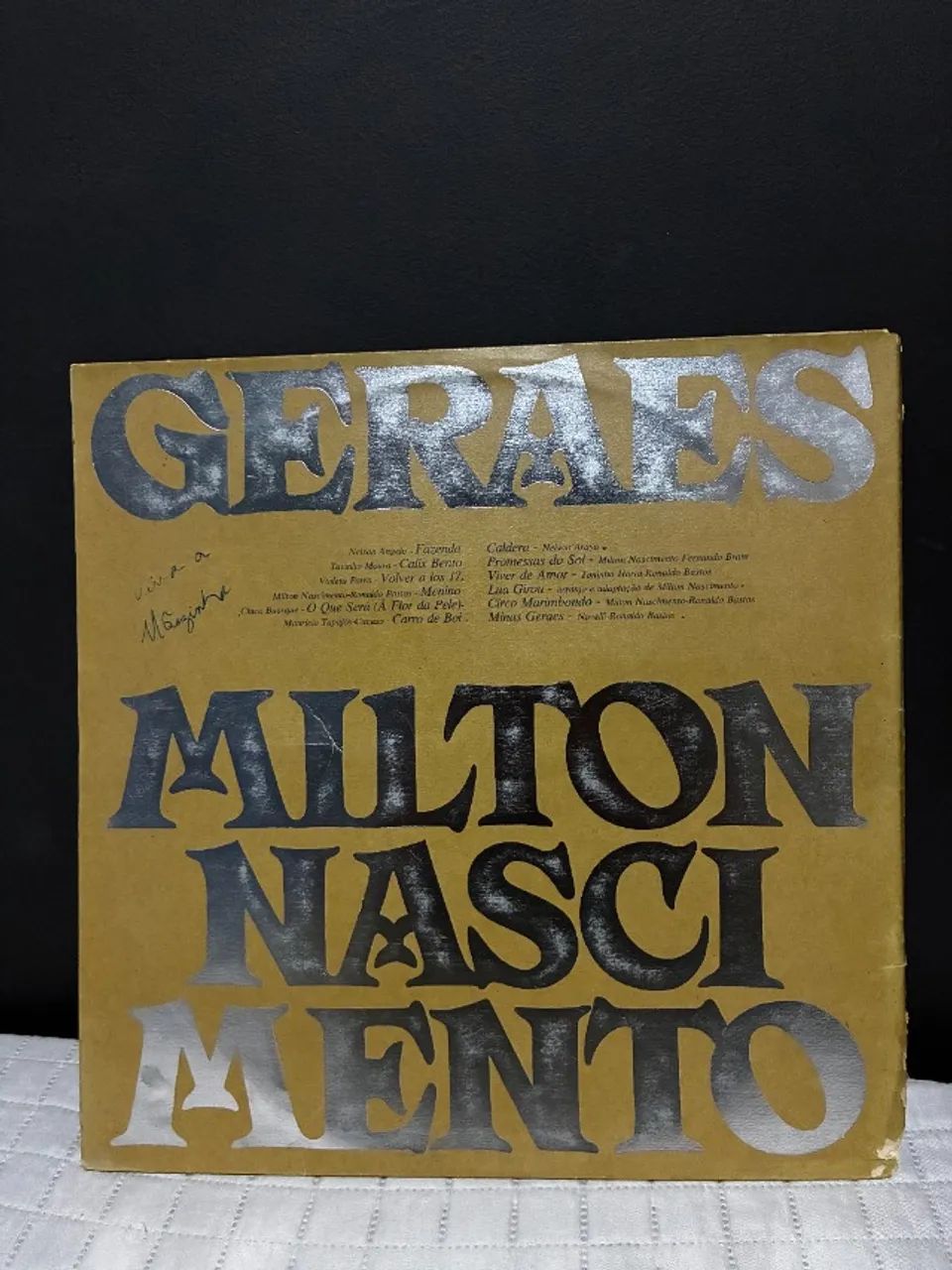 lp vinil / milton nascimento - geraes
