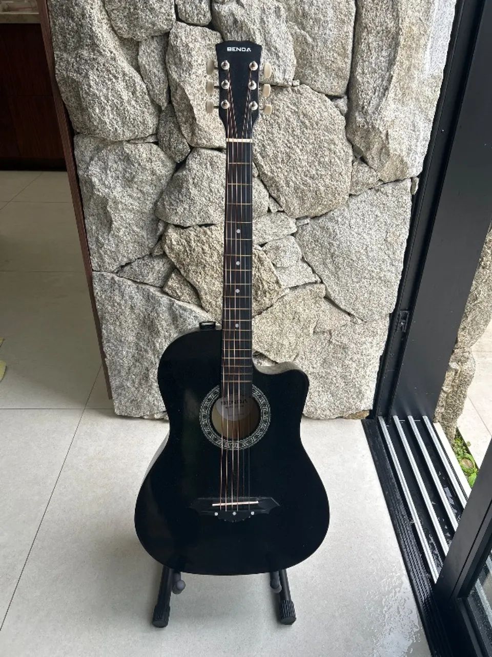 Violão Benda JG38CBK com suporte 