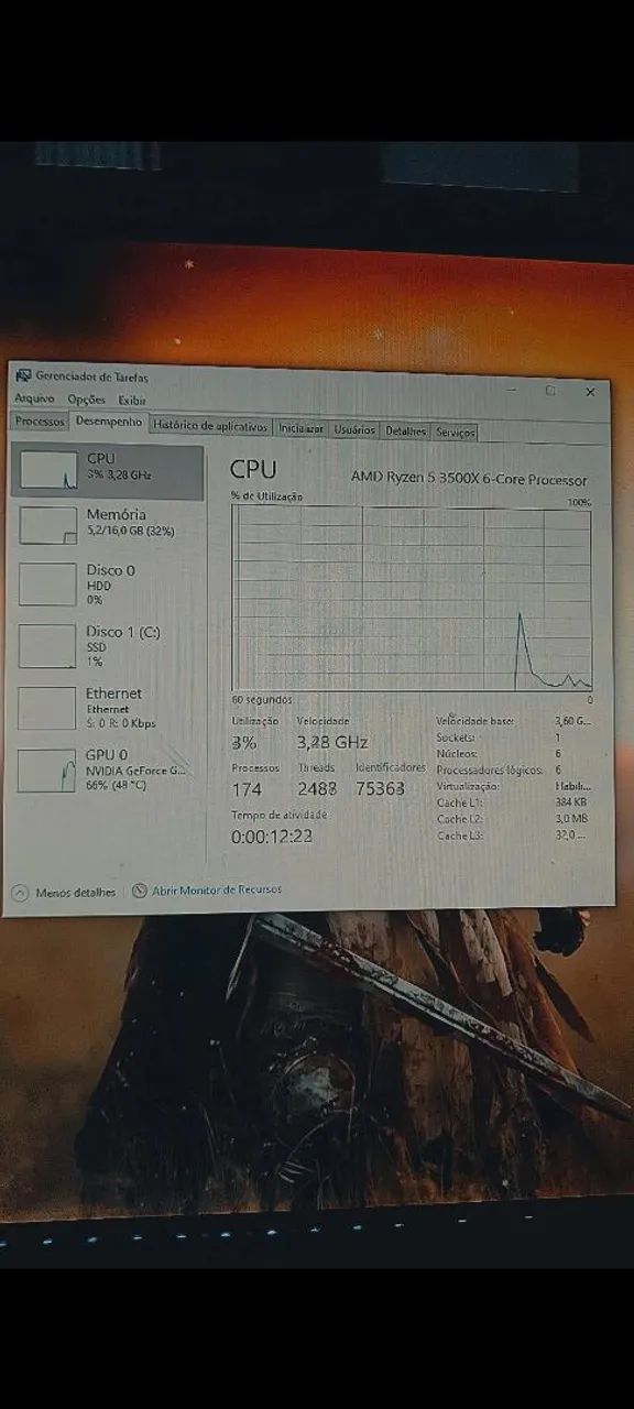 Processador ryzen 5 3500X  - Foto 5