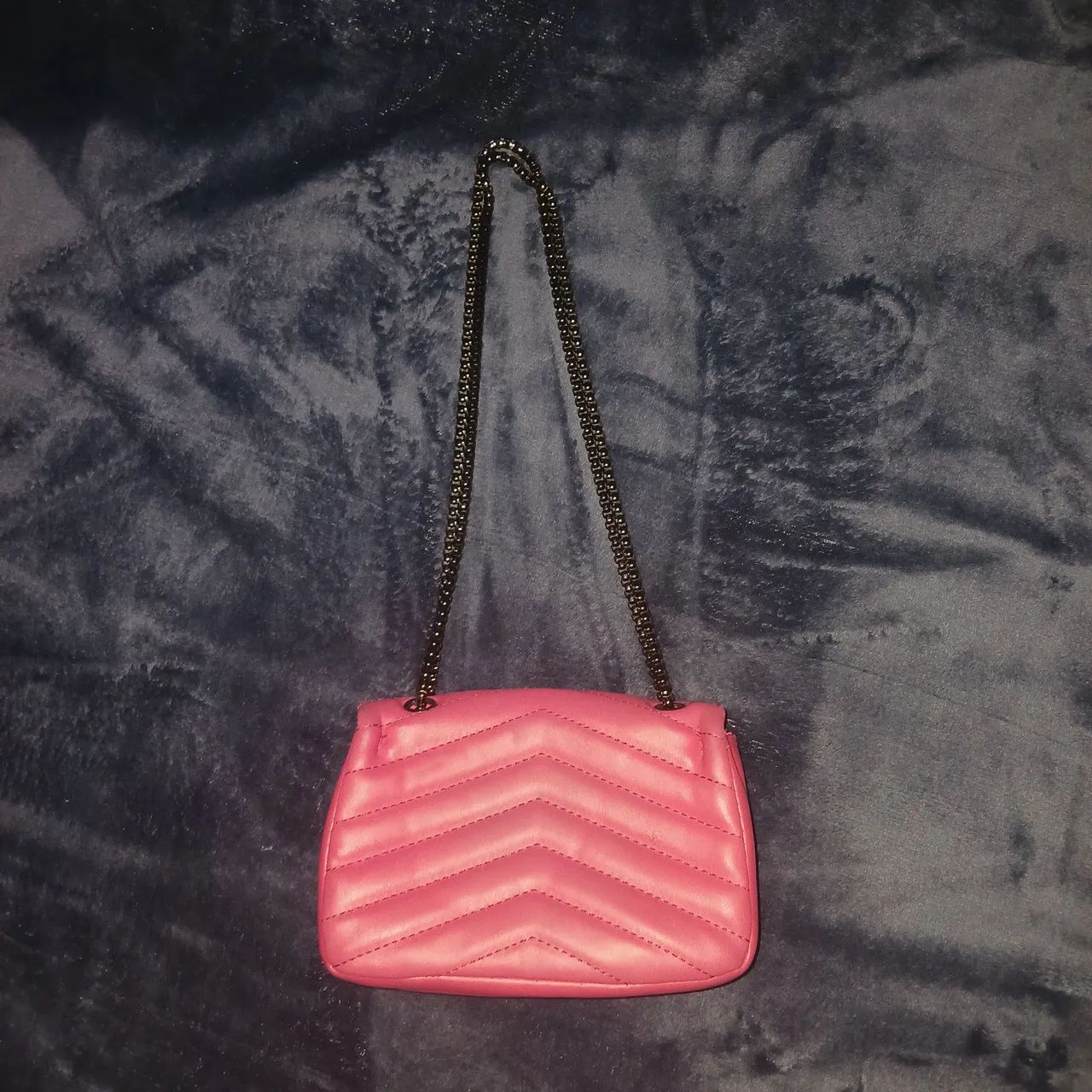 Bolsa rosa com alça ajustável  - Foto 4