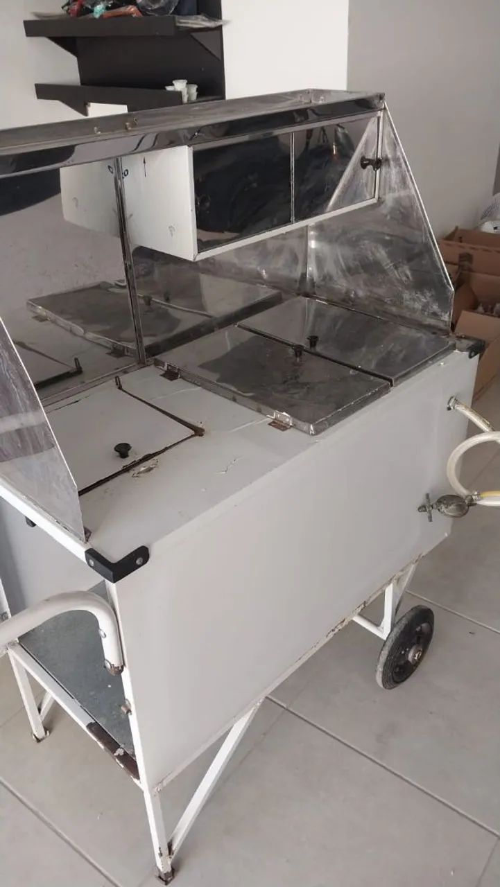 Carinho de cachorro quente - Foto 3