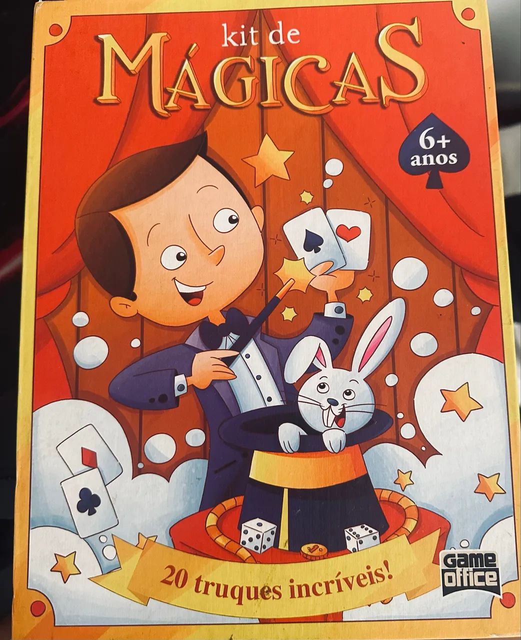 Jogo kit de mágicas 