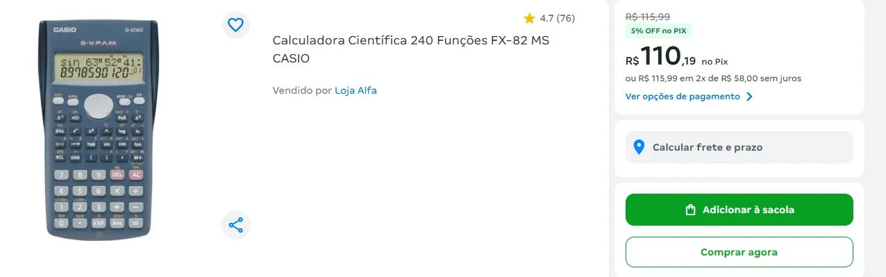 Calculadora Cientifica  - Foto 2