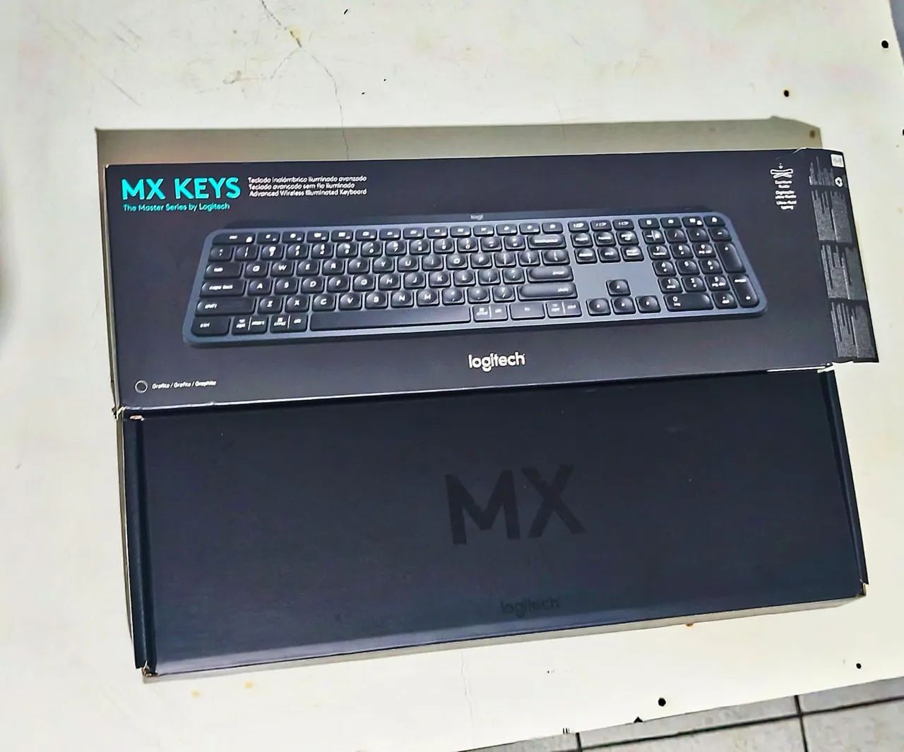 Teclado sem fio Logitech Mx Keys s