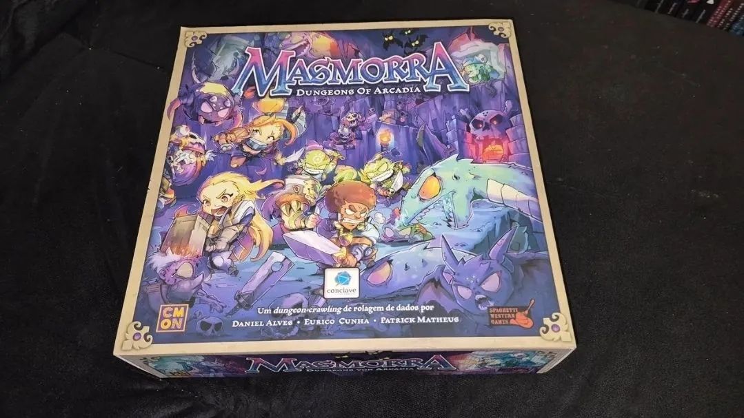 Masmorra Dungeons of Arcadia Jogo de Tabuleiro 