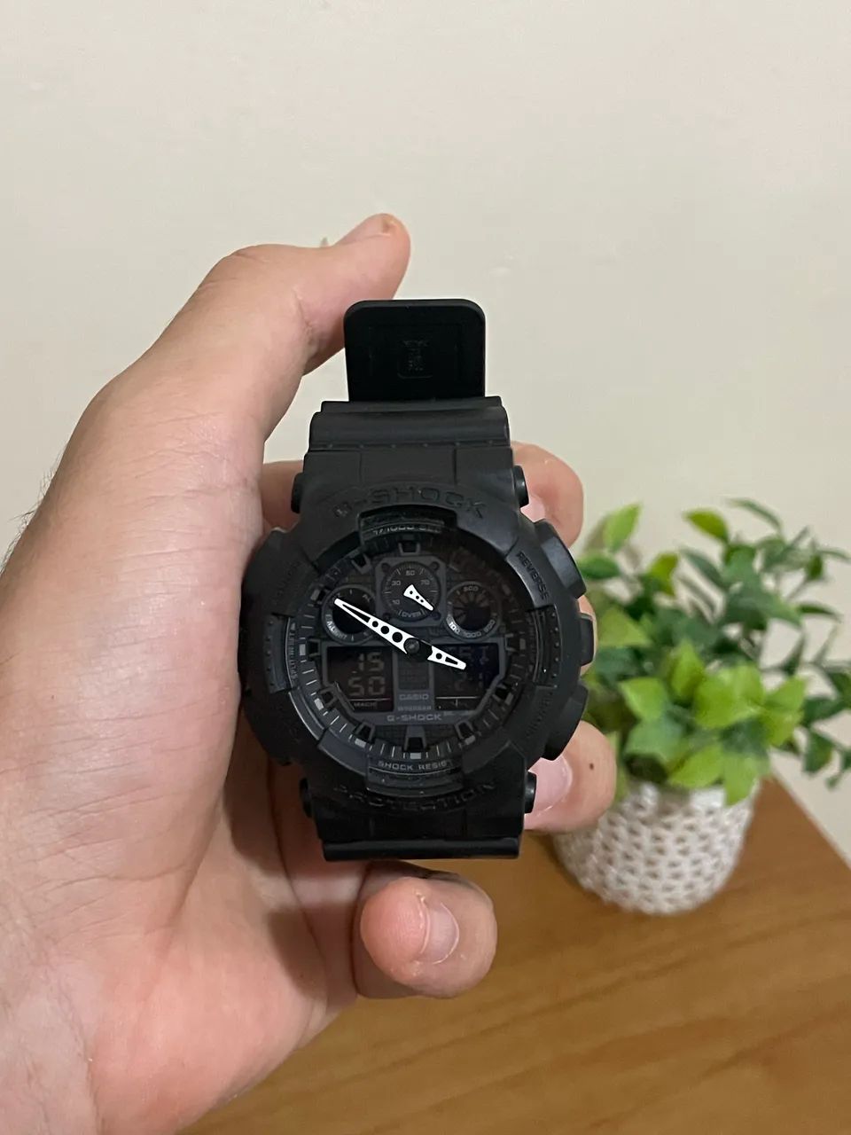 Relógio casio g-shock GA-100 masculino - Foto 4