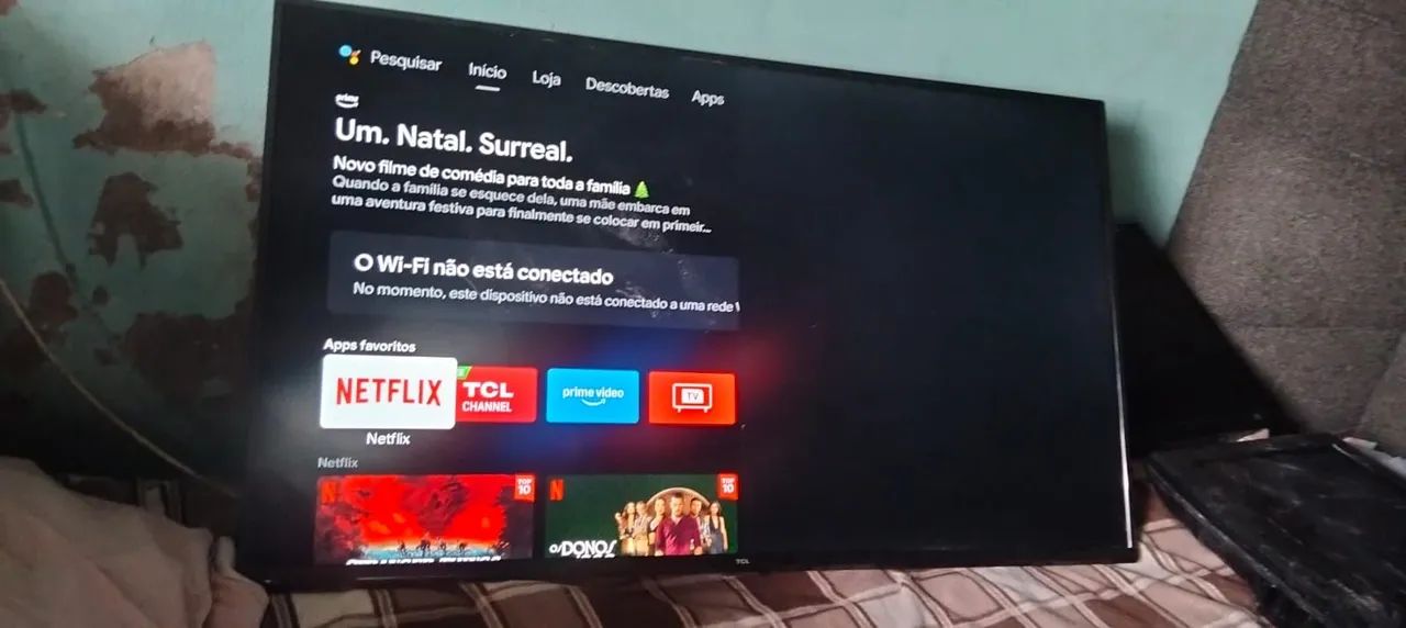 Duas Televisão smart 50 polegadas 