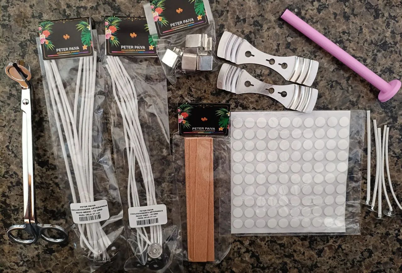 Kit Para Criação de Velas Artesanais - Foto 2