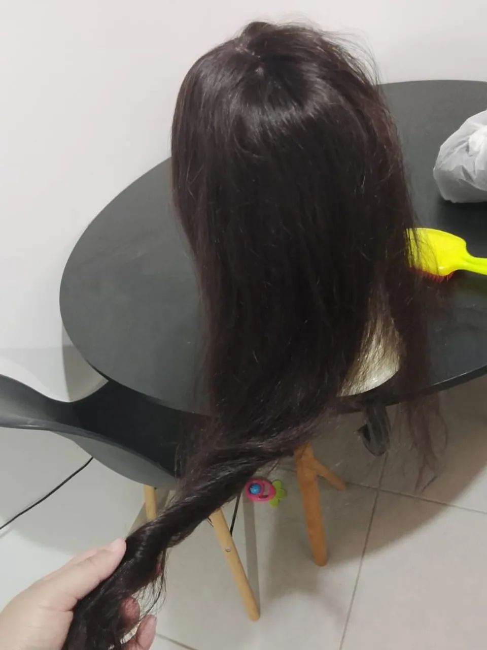 Vendo topos e cabelo 