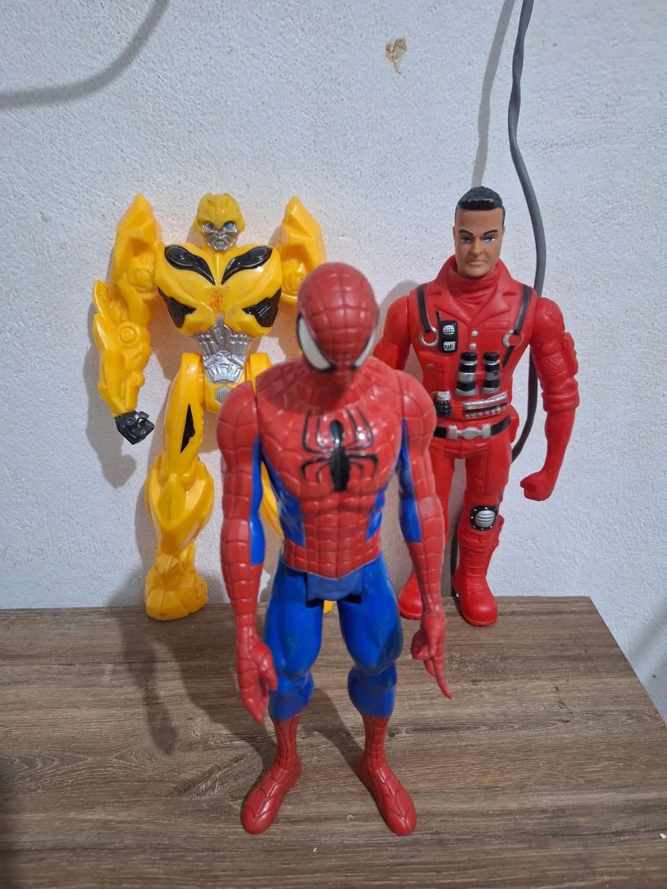 Bonecos homem aranha Transformers 