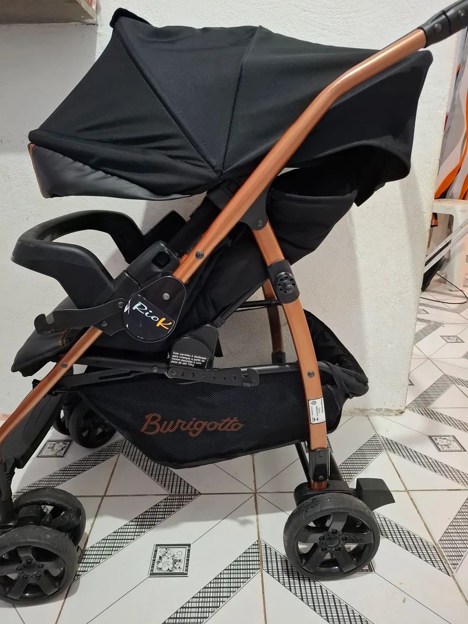 Carrinho de bebê Burigotto  - Foto 5