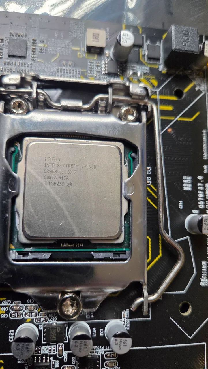 Kit Placa Mãe B75 com Processador Intel I7 2600 - Foto 3