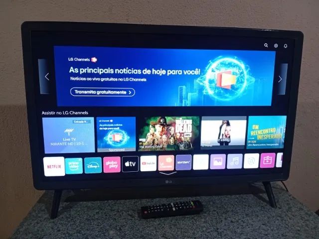 Smart TV LG 32" HD com Wi-Fi e Controle Remoto - Foto 5