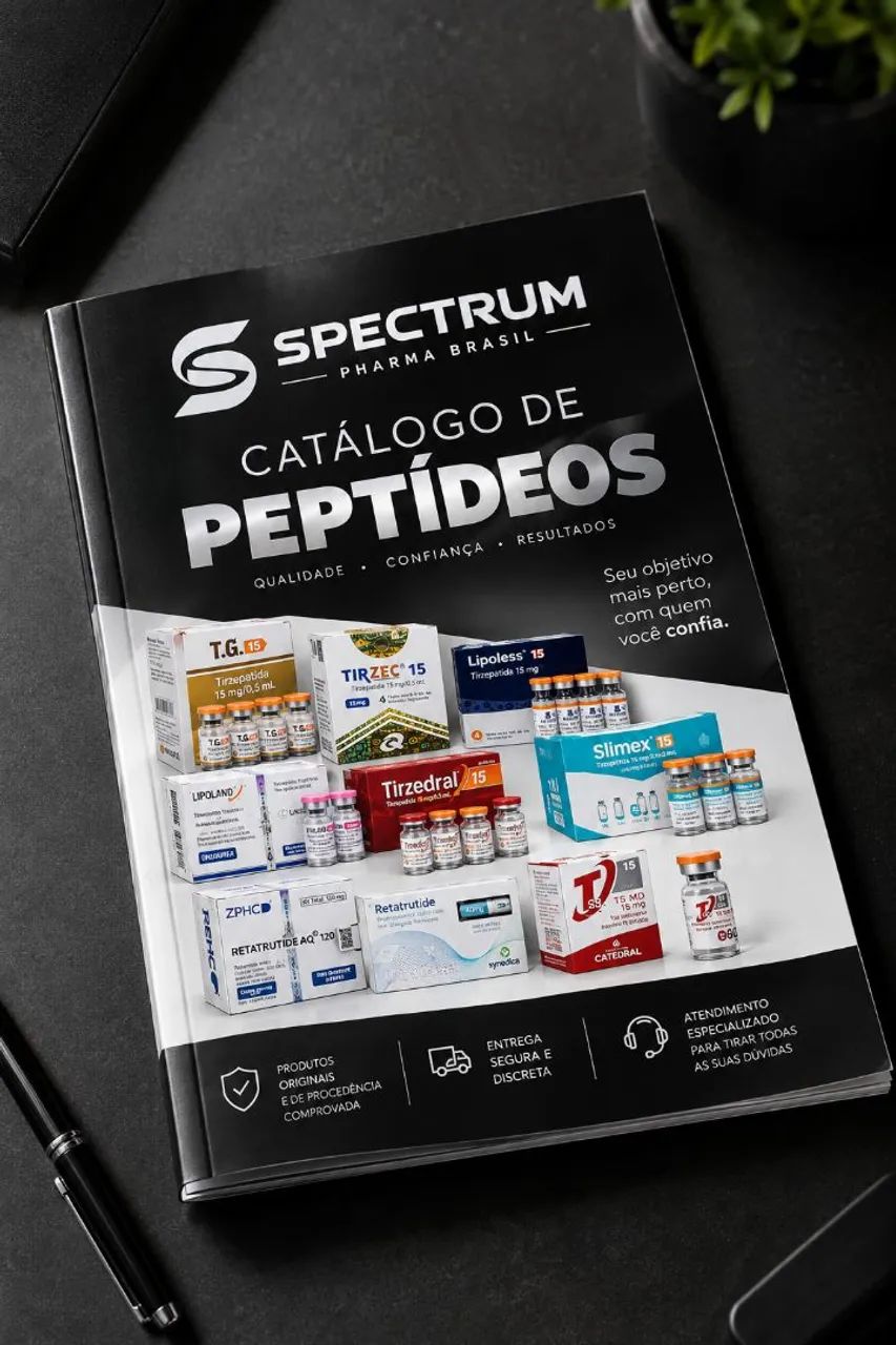 Catálogo de como adquirir peptídeos e as queridinhas.