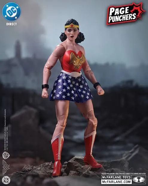 Wonder Woman Golden Age McFarlane DC Direct Page Punchers