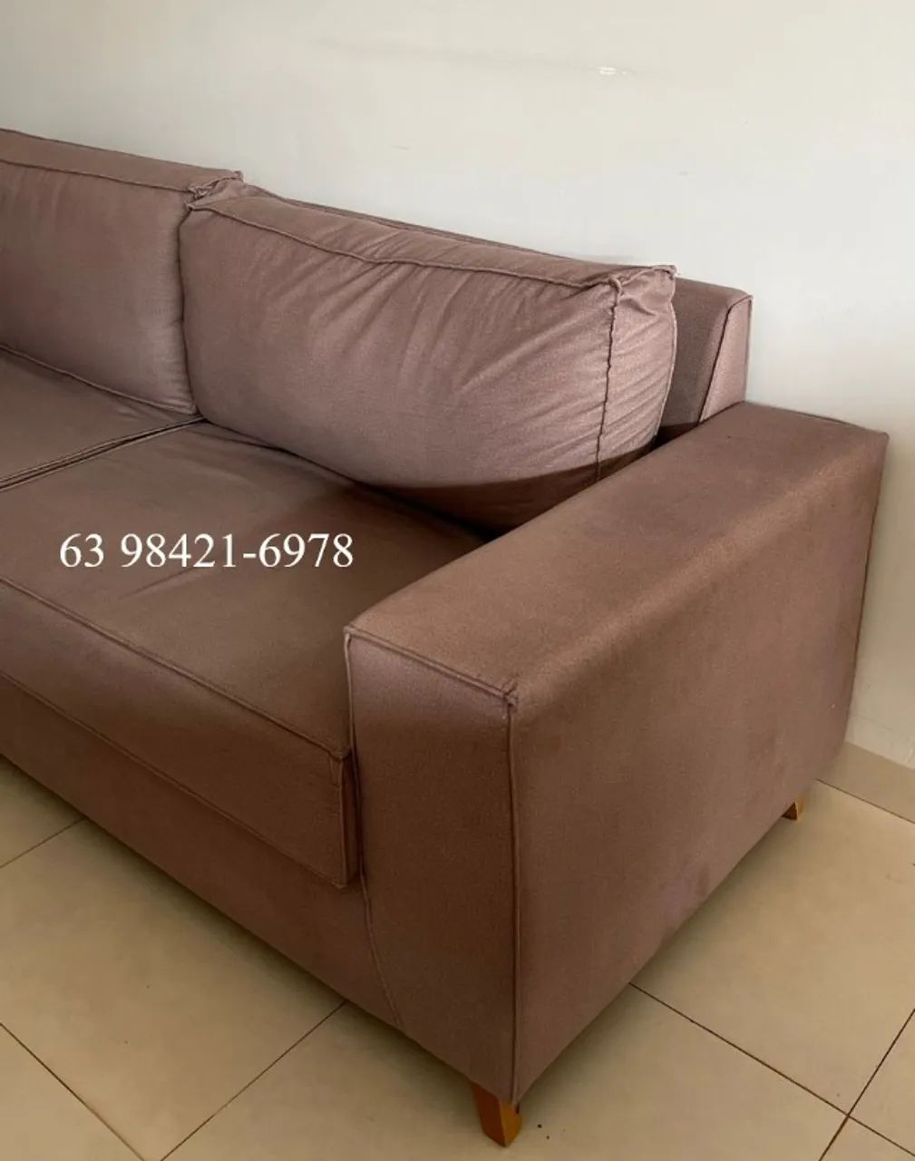 SOFÁ - DECORATIVO COM 04 ALMOFADAS - Foto 4