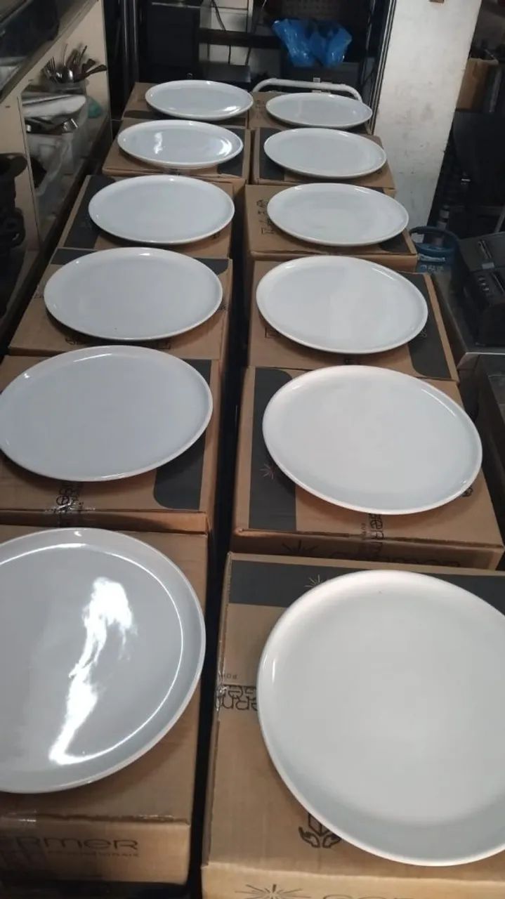 Pratos rasos 26cm 15,90 a unidade