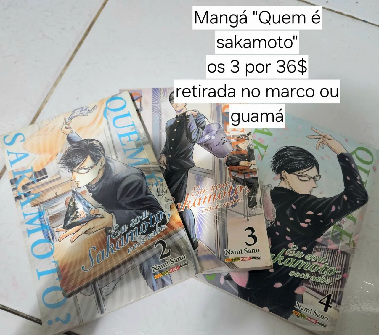 Mangás quem é sakamoto