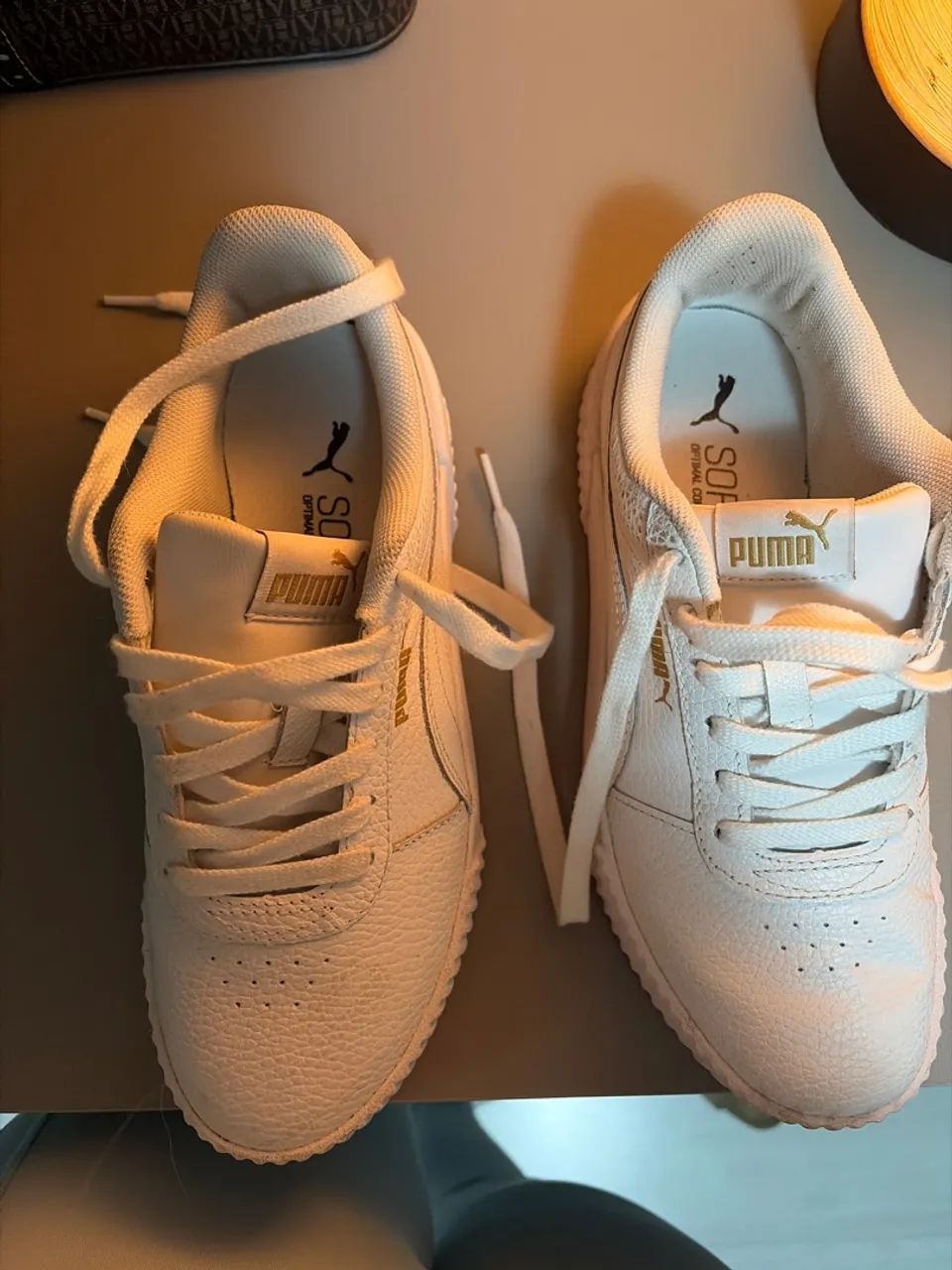 Tênis Puma branco - tamanho 36  - Foto 2