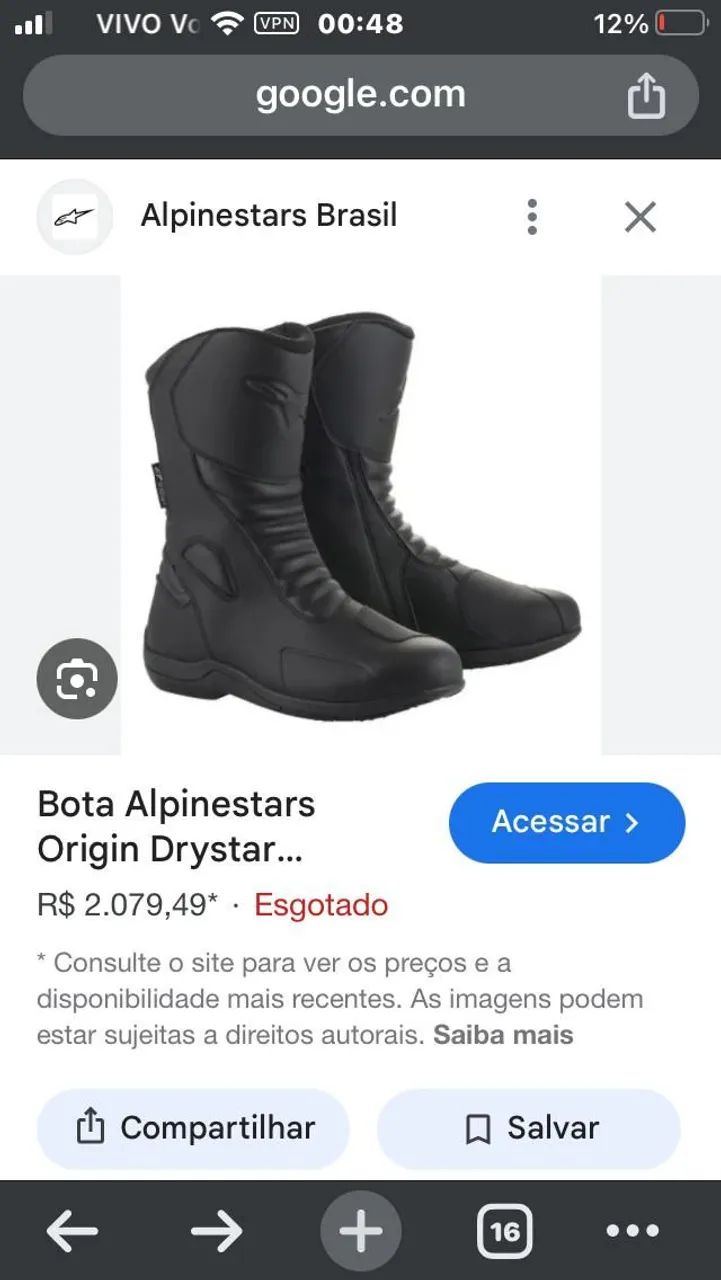 Conjunto Alpinestars Completo - Foto 5