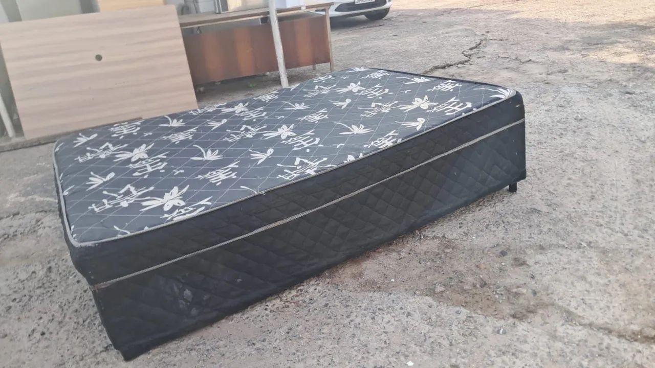 Cama box linda barato frete grátis  - Foto 3