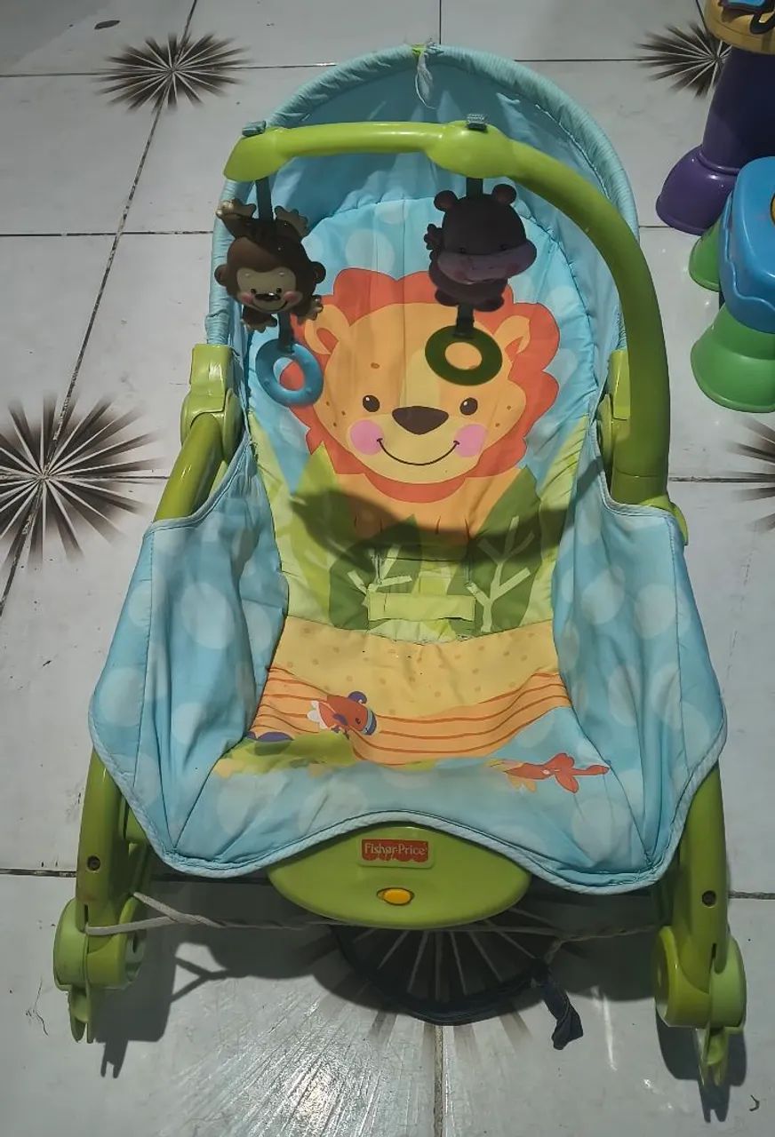 Cadeirinha de descanso bebê 