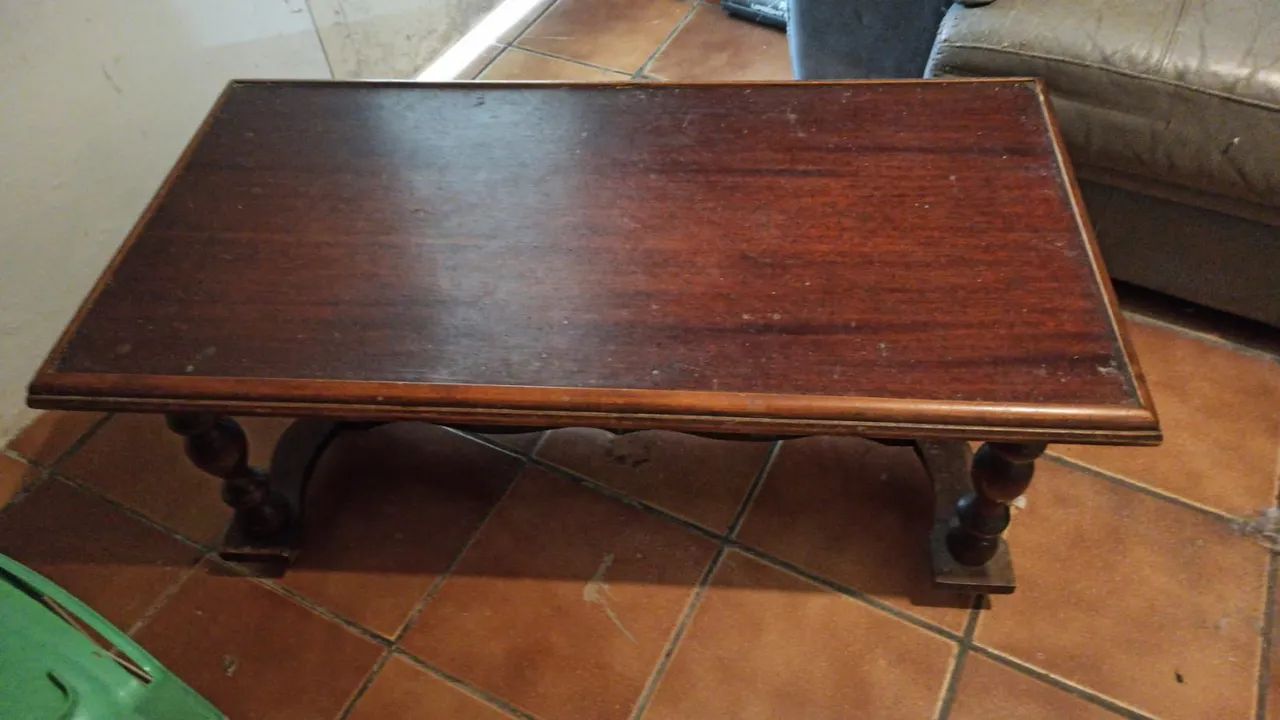 Mesa de centro e canto madeira - Foto 2