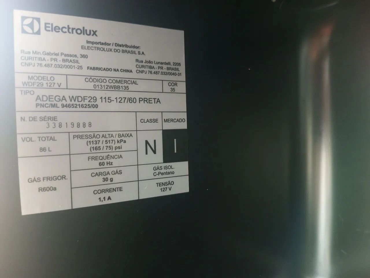 Frigobar Electrolux  - Foto 4