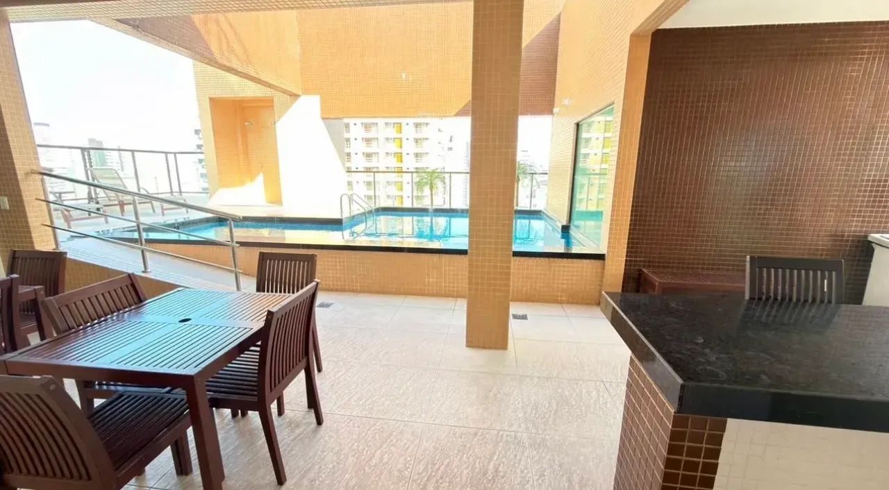 Aluguel Apartamento 2 Quartos, Mobiliado,  Umarizal com Vista Pra Baia e Shooping  - Foto 2