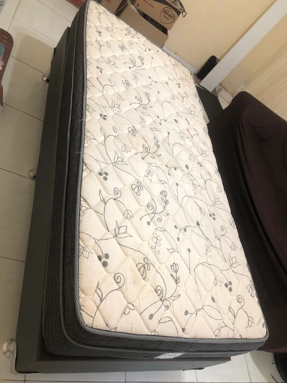 Cama Box solteiro Ortobom  - Foto 4