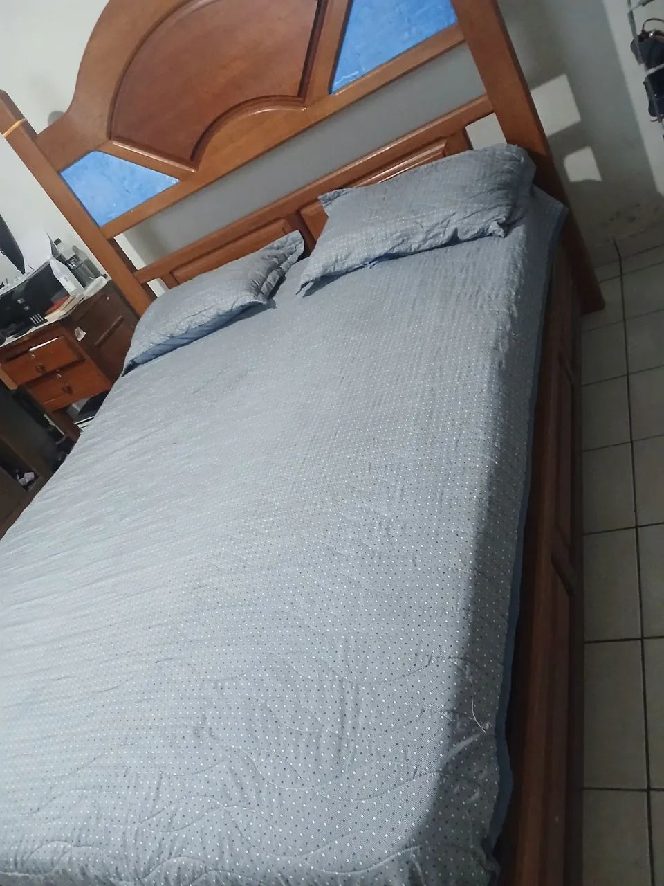 Desapego de  cama com colchão  - Foto 3