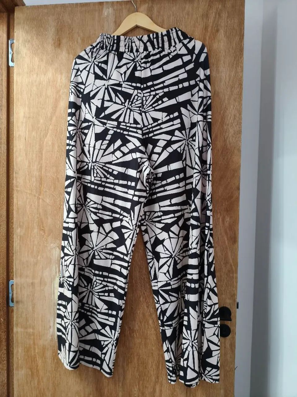 Calça pantalona estampada  - Foto 2