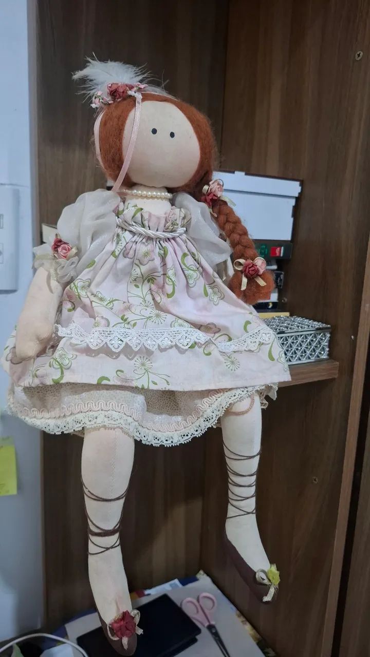 Boneca de Pano - Decorativa 