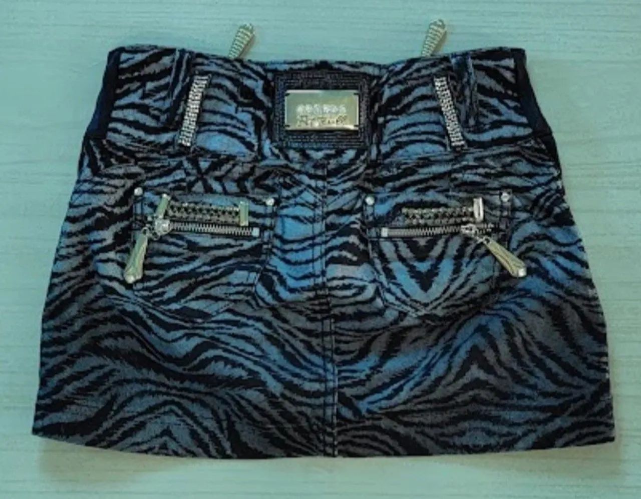 Saia da Pitbull jeans - Foto 2