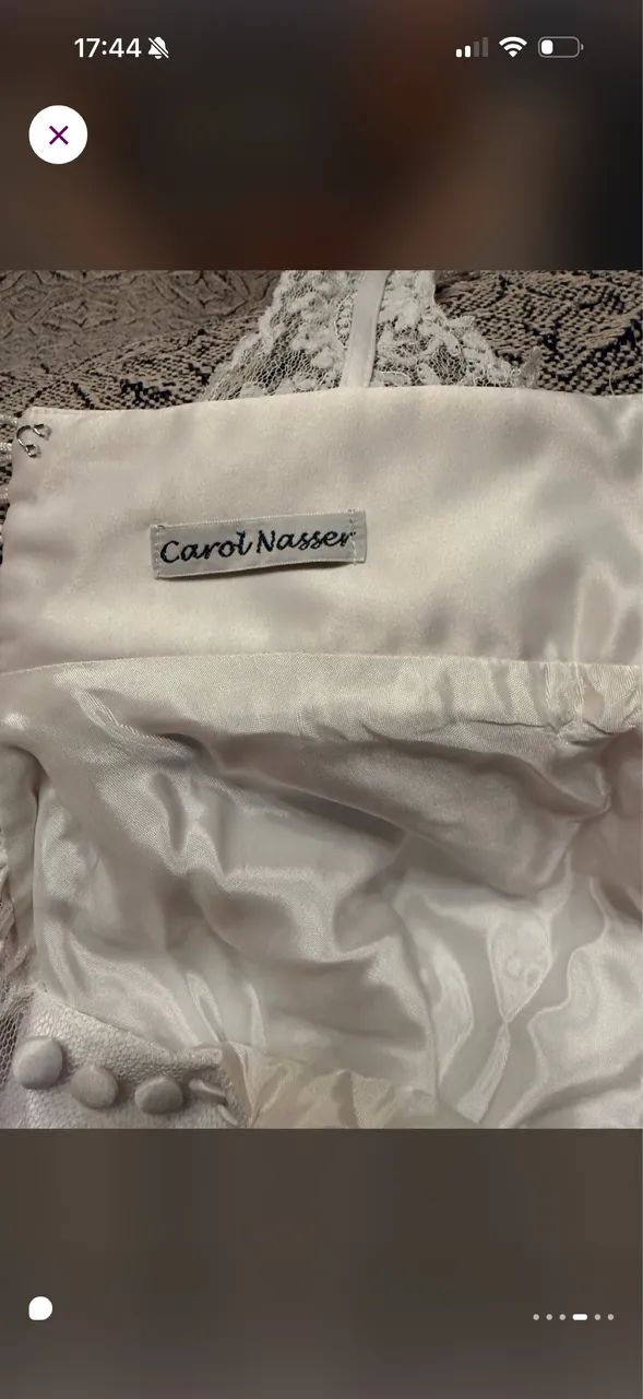 Vestido noiva Carol nasser  - Foto 3