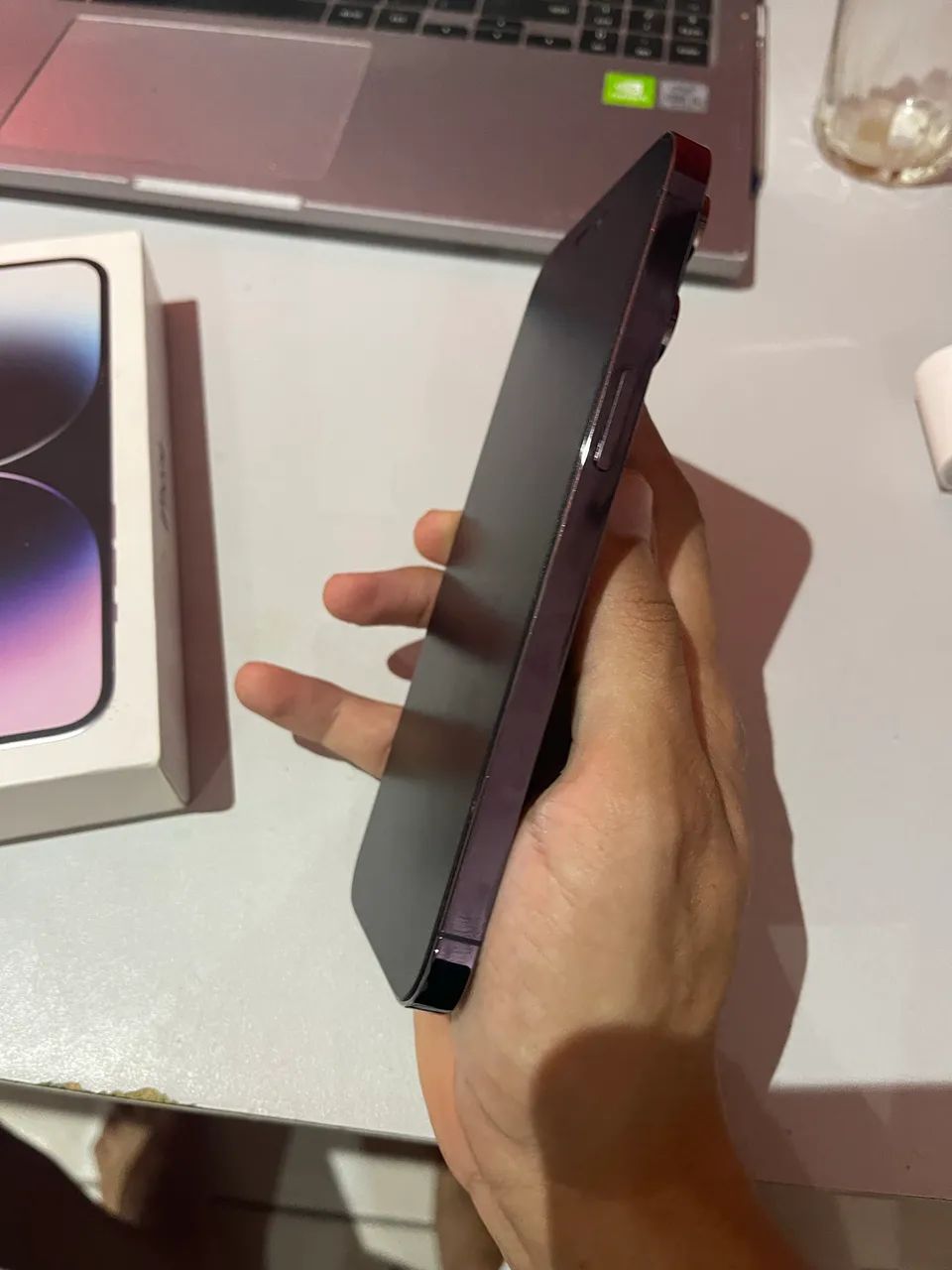 IPHONE 14 PRO MAX 256gb Roxo Profundo - Foto 5