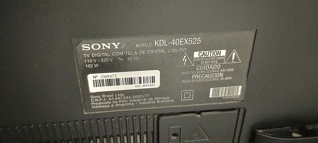Sony Bravia KDL-40EX525 - Foto 4