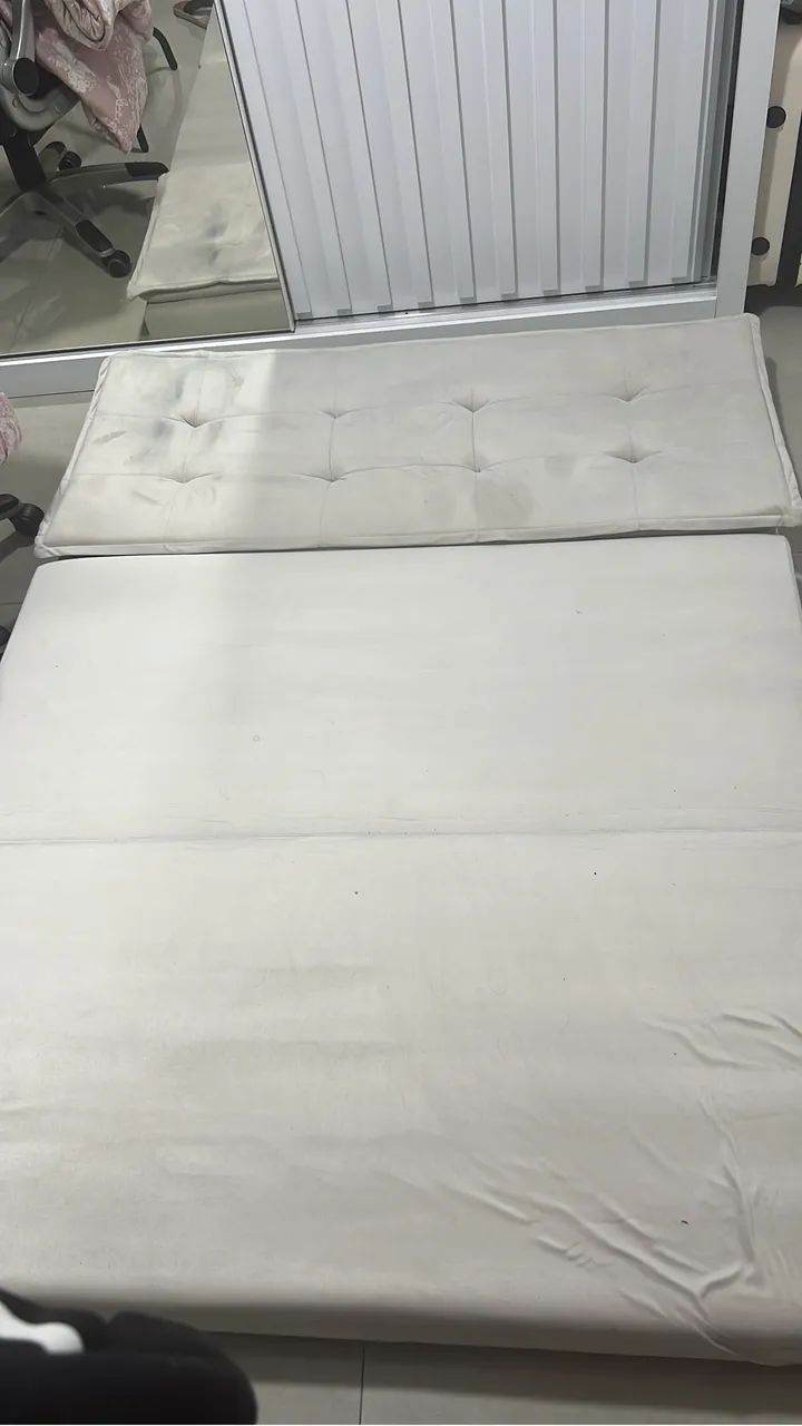 Sofá, cama casal e baú  - Foto 2