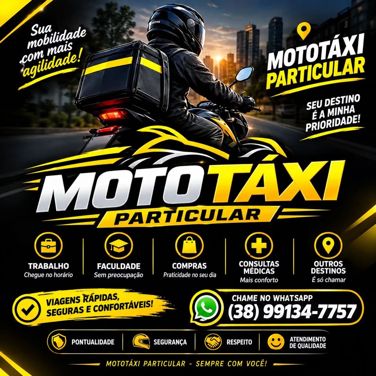Moto taxa particular 