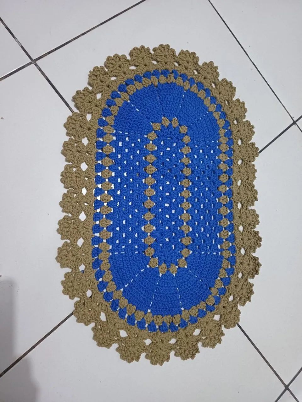 Tapete de crochê. - Foto 3